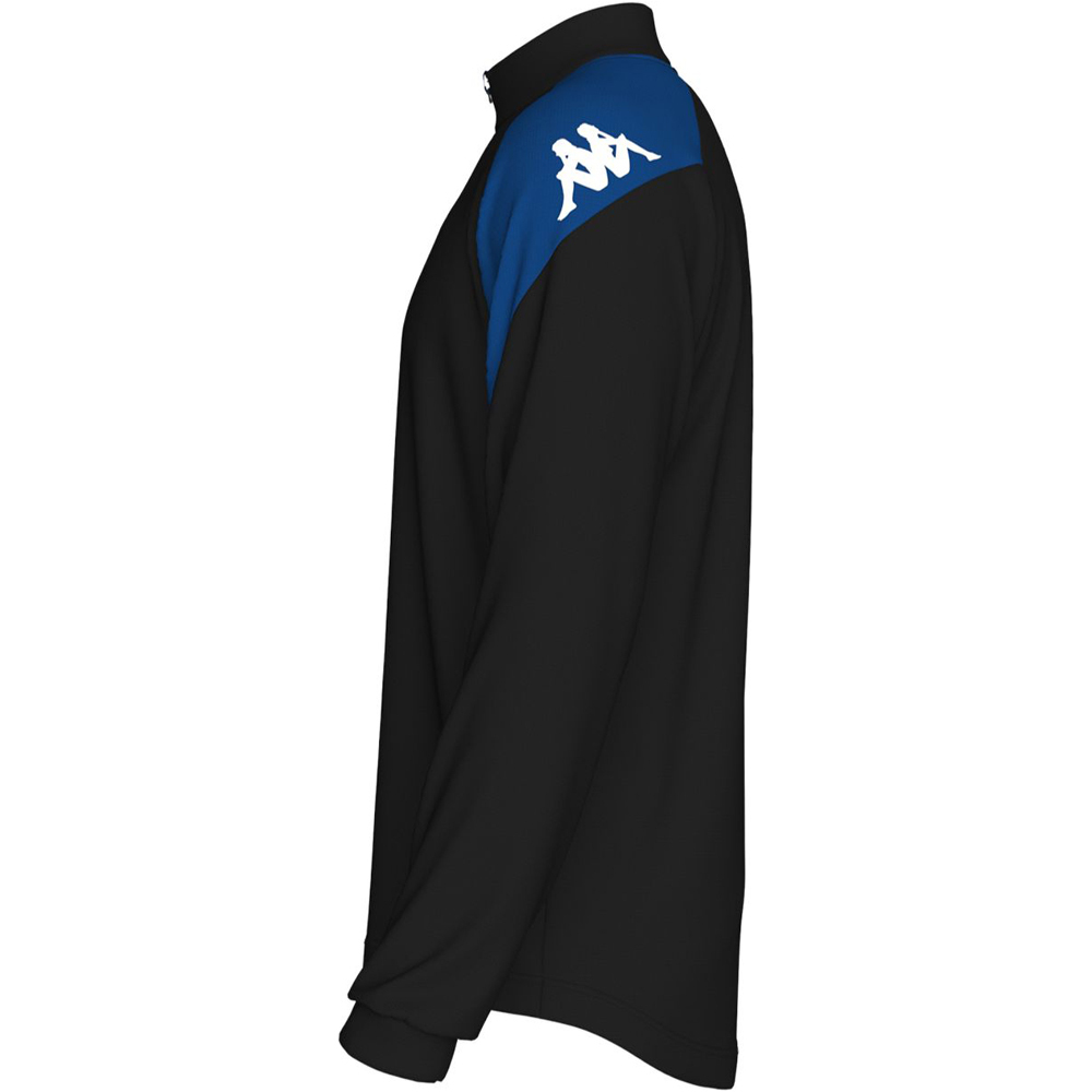 Kappa sudadera entrenamiento fútbol LOVATO NEGRO 03