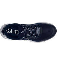 Kappa zapatilla cross training hombre GLINCHY AZUL vista superior