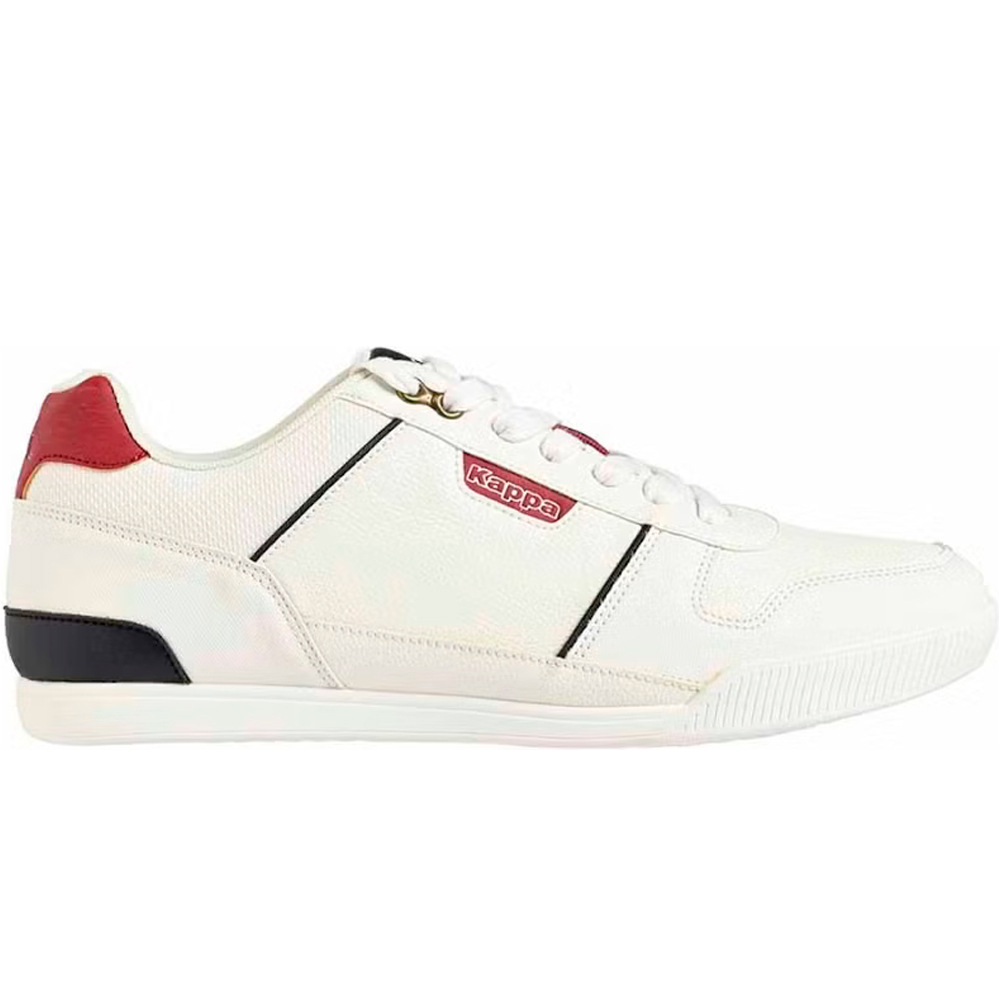Kappa zapatilla moda hombre LENOM BLANCO lateral exterior