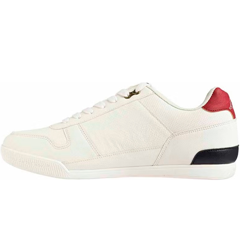 Kappa zapatilla moda hombre LENOM BLANCO lateral interior