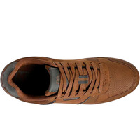 Kappa zapatilla moda hombre LENOM MARRON vista trasera