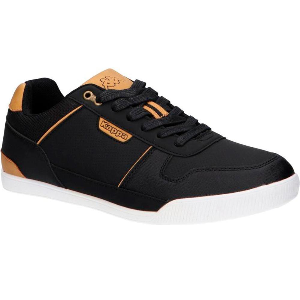 Kappa zapatilla moda hombre LENOM NEGRO lateral interior