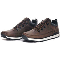 Kappa zapatilla moda hombre MONSI LOW MARRON lateral interior