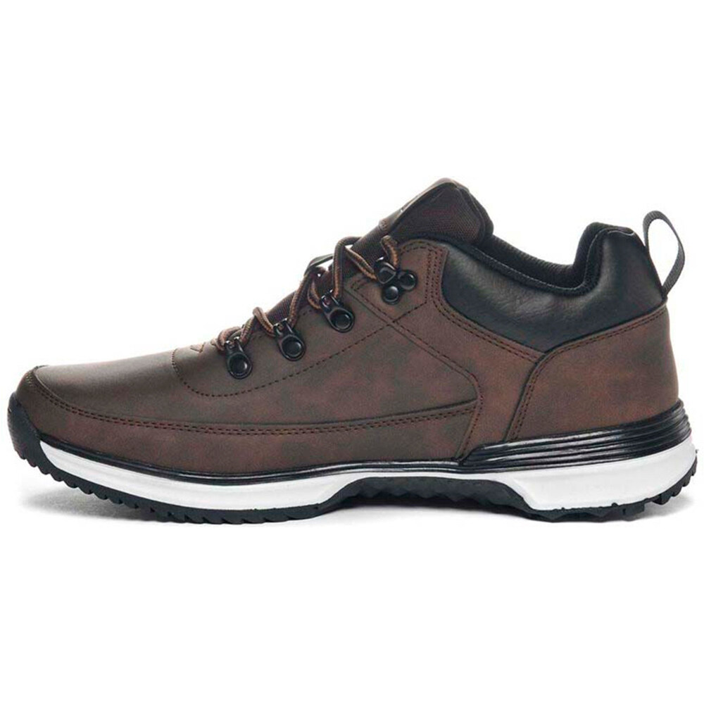 Kappa zapatilla moda hombre MONSI LOW MARRON puntera