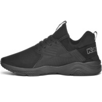 Kappa zapatilla moda hombre SAN PUERTO NEGRO puntera