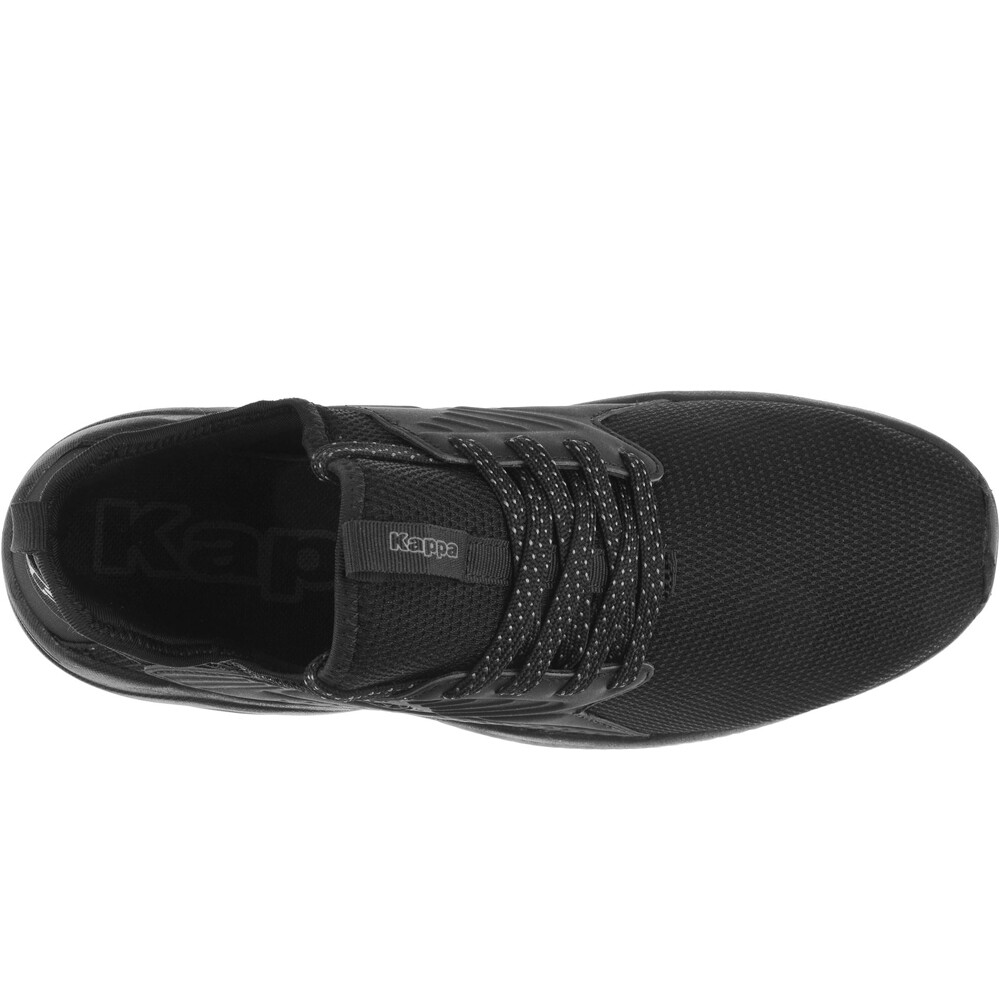 Kappa zapatilla moda hombre SAN PUERTO NEGRO vista superior