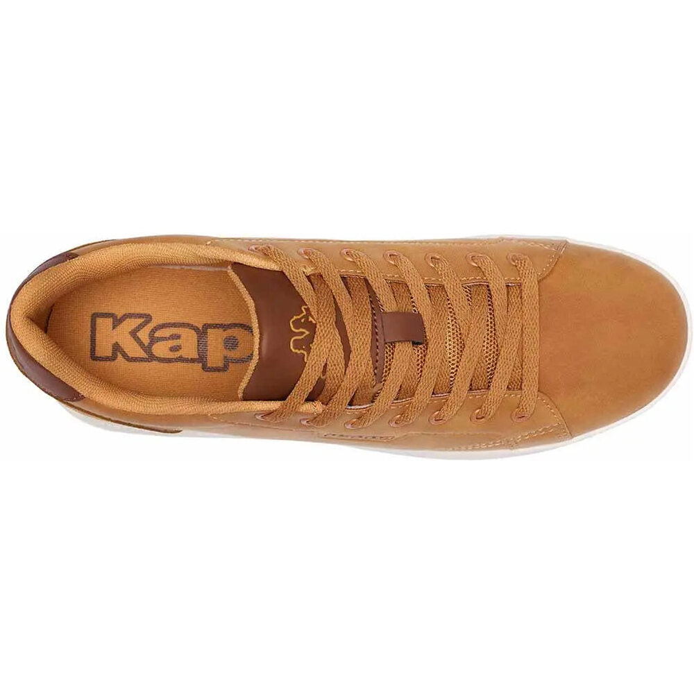 Kappa zapatilla moda hombre TANGO AMARILLO vista superior