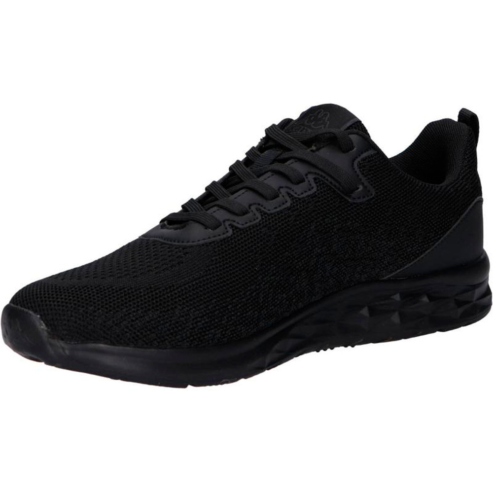 Kappa zapatilla moda mujer ROSTIE NEGRO puntera
