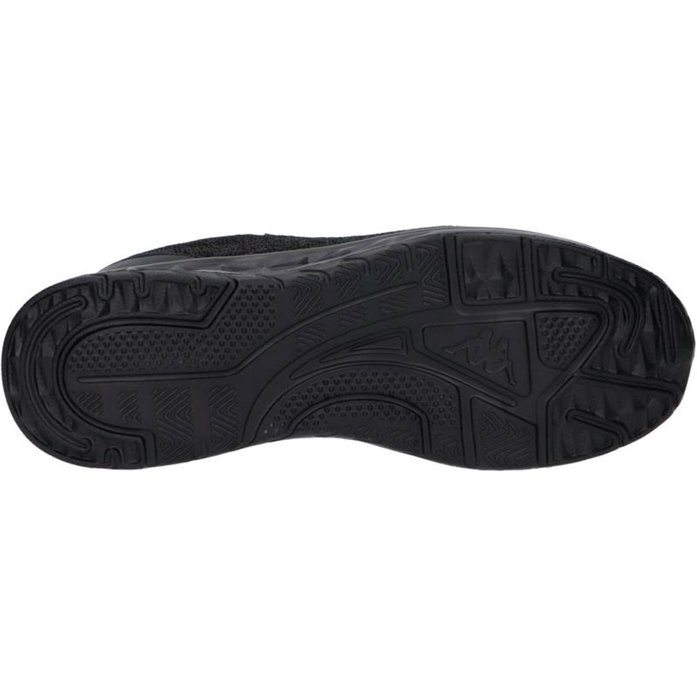 Kappa zapatilla moda mujer ROSTIE NEGRO vista superior