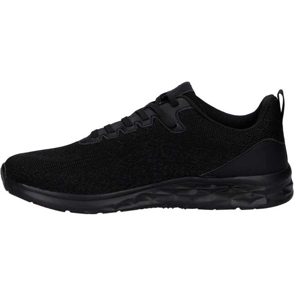 Kappa zapatilla moda mujer ROSTIE NEGRO vista trasera