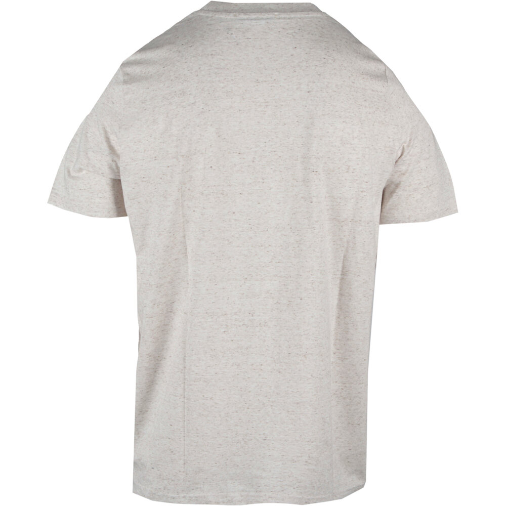 Katxi Klothing camiseta manga corta hombre BASIK ECO HEATHER  vista trasera