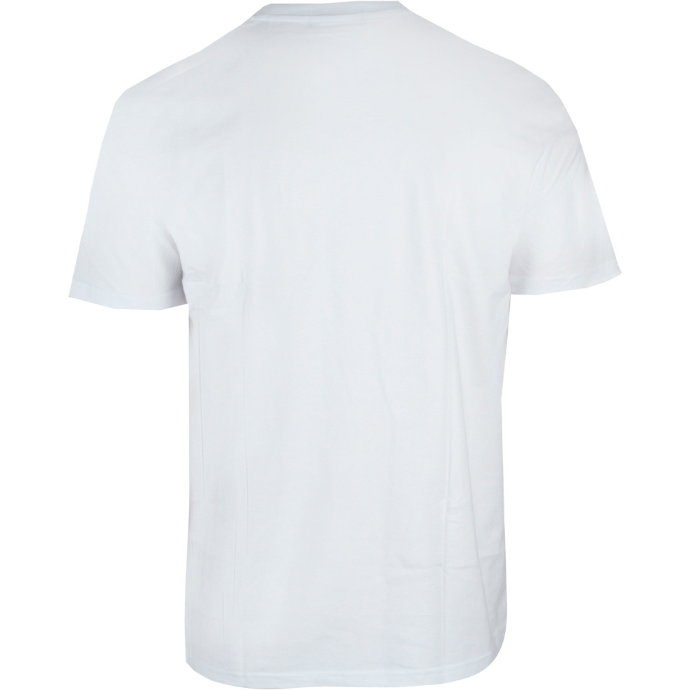 Katxi Klothing camiseta manga corta hombre KABINO BLANCO vista trasera