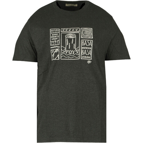 Katxi Klothing camiseta manga corta hombre OIHANA GRIS