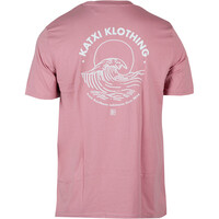Katxi Klothing camiseta manga corta hombre TS BELHARRA ROSA vista trasera