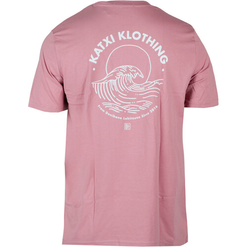 Katxi Klothing camiseta manga corta hombre TS BELHARRA ROSA