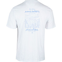 Katxi Klothing camiseta manga corta hombre TS ITSASALDEA BLANCO vista trasera