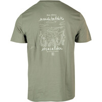 Katxi Klothing camiseta manga corta hombre TS ITSASALDEA GRIS vista trasera
