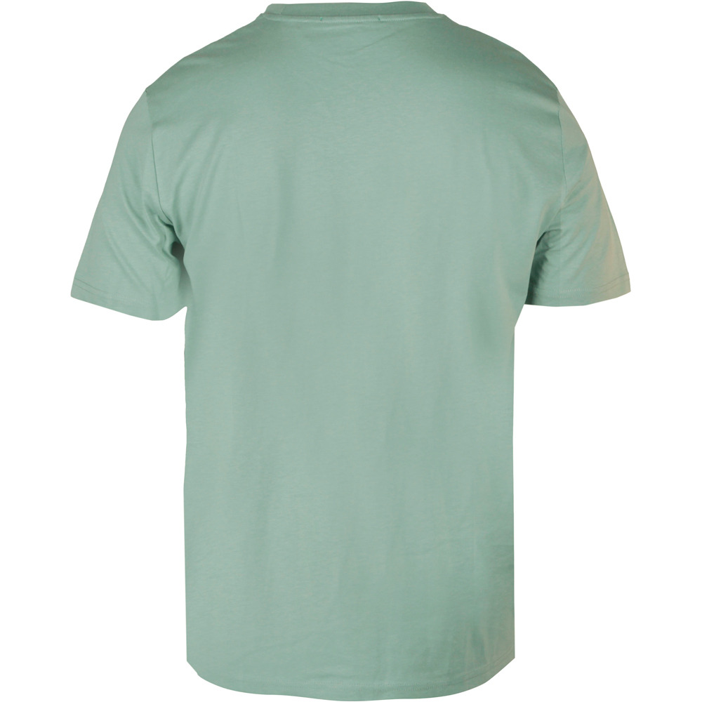 Katxi Klothing camiseta manga corta hombre TS KABINO KOEUR VERDE vista trasera
