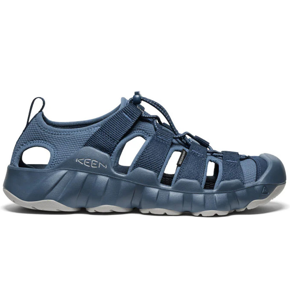 Keen sandalias trekking hombre HYPERPORT H2 AZUL lateral exterior