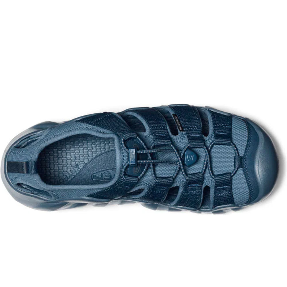 Keen sandalias trekking hombre HYPERPORT H2 AZUL vista superior