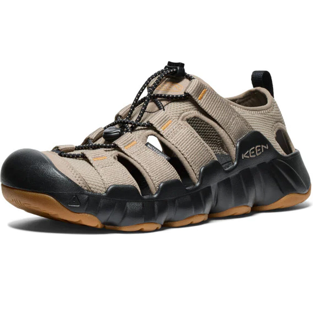 Keen sandalias trekking hombre HYPERPORT H2 NEGRO lateral interior