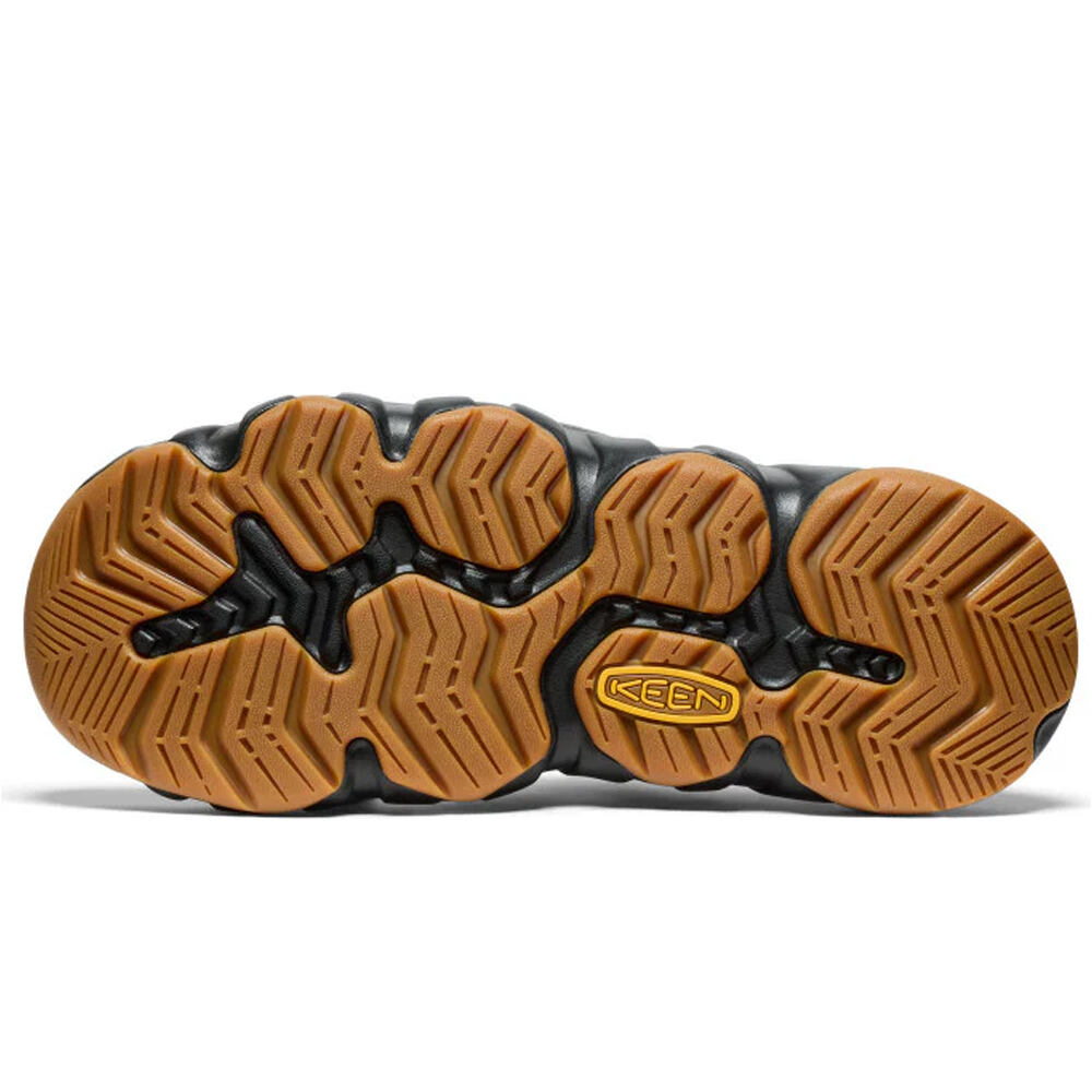 Keen sandalias trekking hombre HYPERPORT H2 NEGRO vista trasera