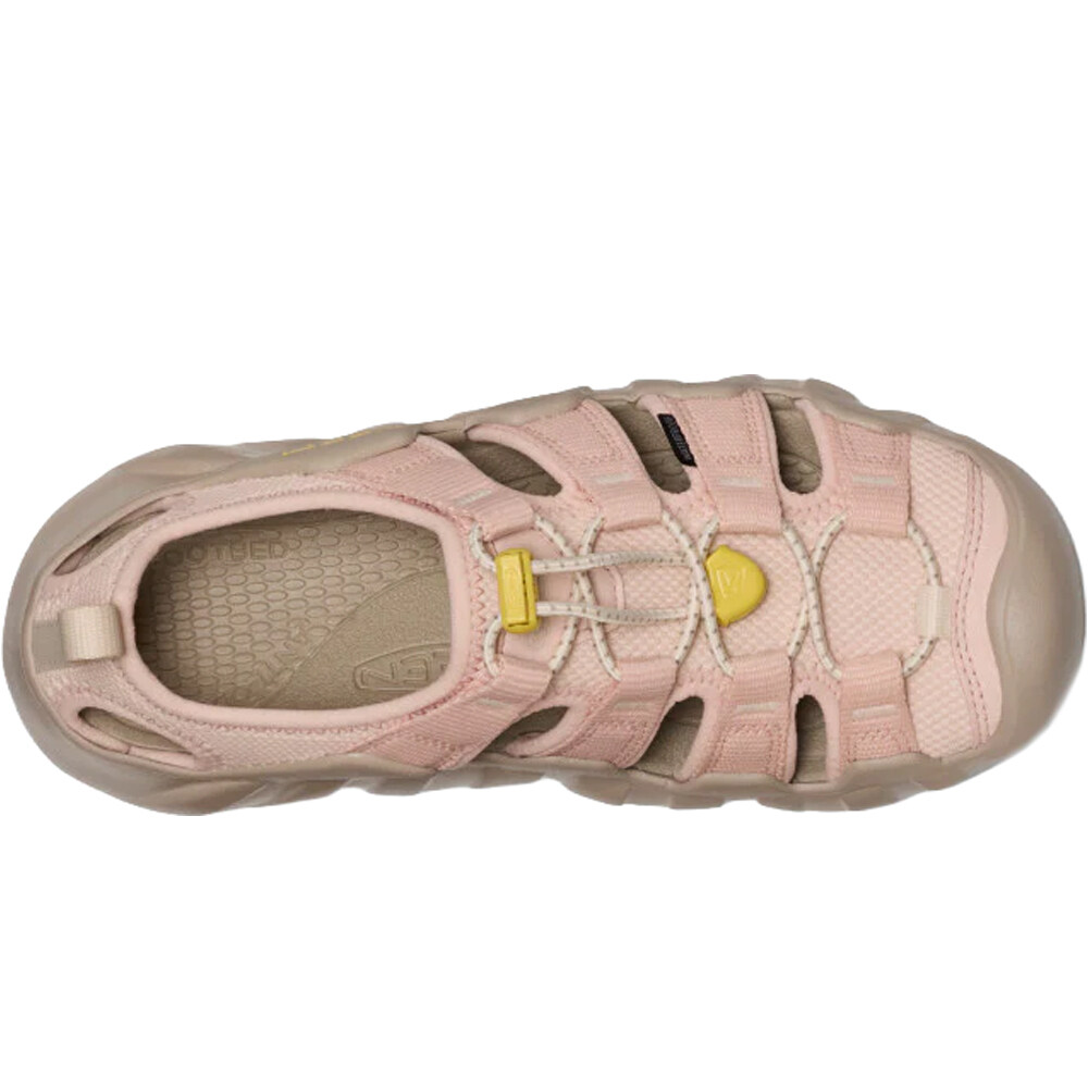Keen sandalias trekking mujer HYPERPORT H2 BLANCO vista superior