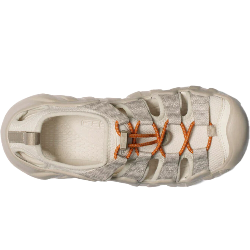 Keen sandalias trekking mujer HYPERPORT H2 MARRON vista superior