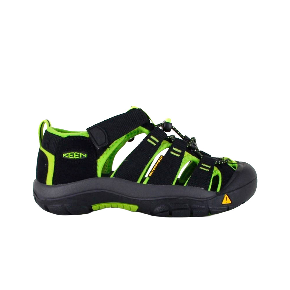 Keen sandalias trekking niño NEWPORT H2 NEGRO lateral exterior