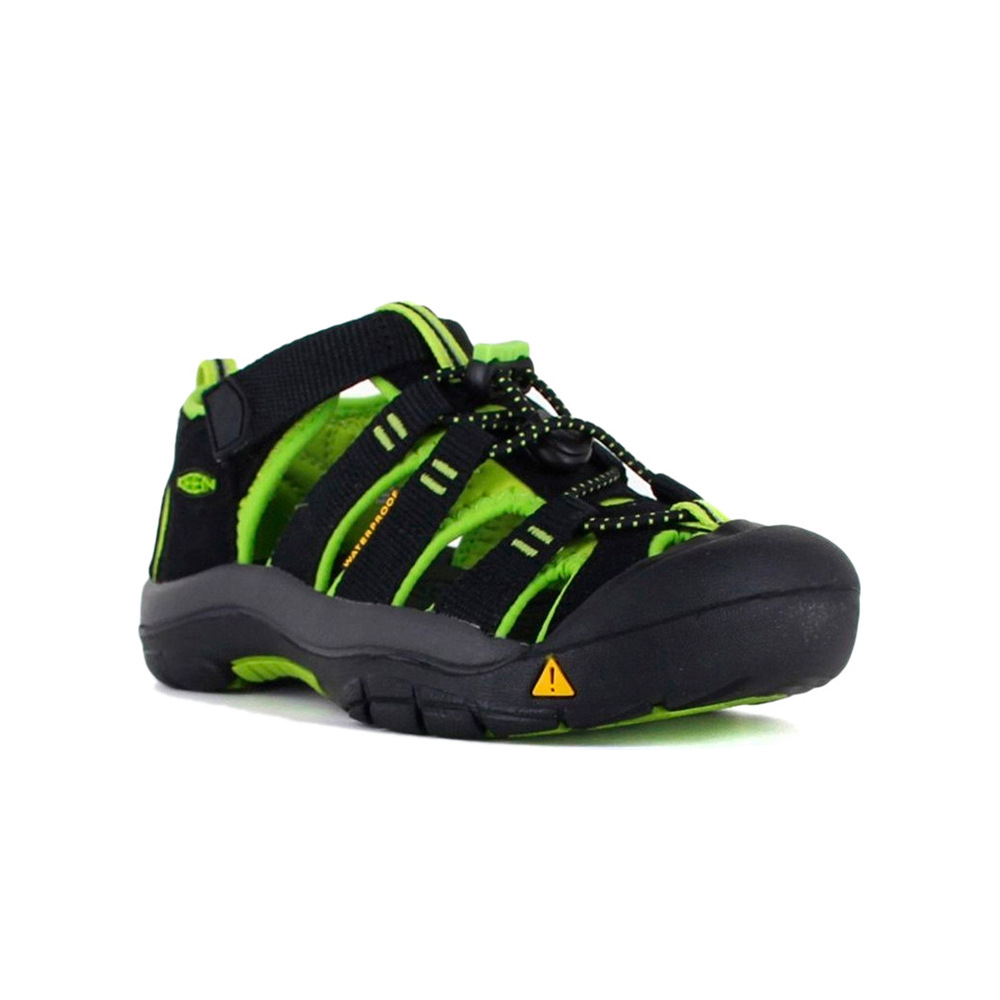 Keen sandalias trekking niño NEWPORT H2 NEGRO lateral interior