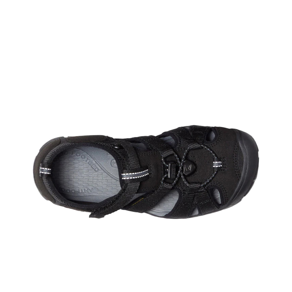 Keen sandalias trekking niño SEACAMP II CNX NEGRO vista superior