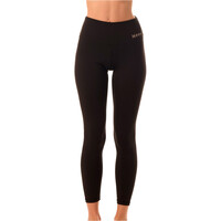 Kehat pantalones y mallas largas fitness mujer LEGGING LARGO SAR NEGRO vista detalle