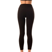 Kehat pantalones y mallas largas fitness mujer LEGGING LARGO SAR NEGRO vista trasera
