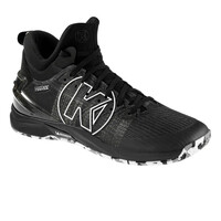 Kempa zapatilla indoor hombre ATTACK MID NEGRO lateral interior