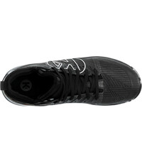 Kempa zapatilla indoor hombre ATTACK MID NEGRO vista superior