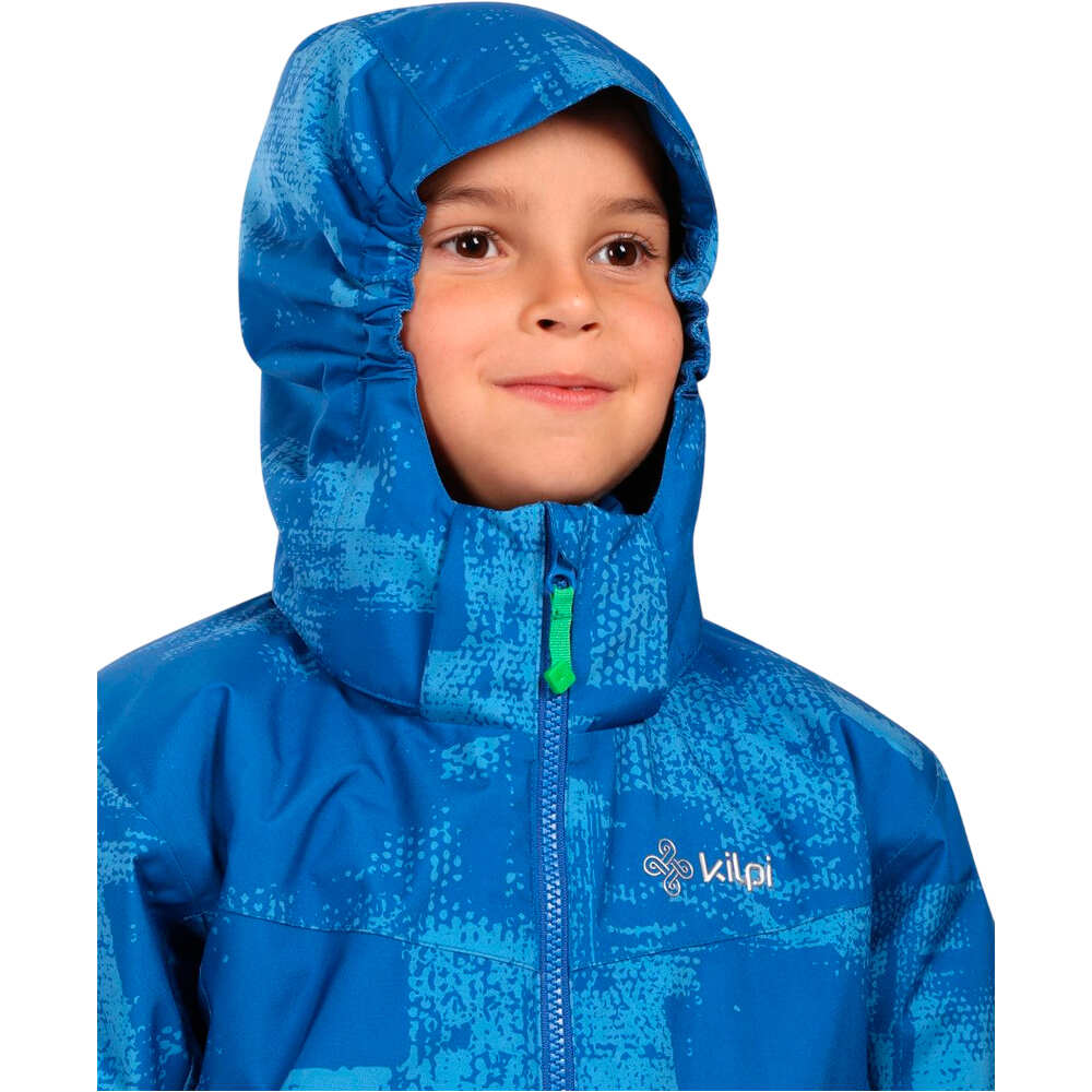 Kilpi chaqueta esquí infantil ATENI-JB AZUL vista detalle