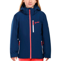 Kilpi chaqueta esquí infantil VALERA-JG AZUL vista frontal