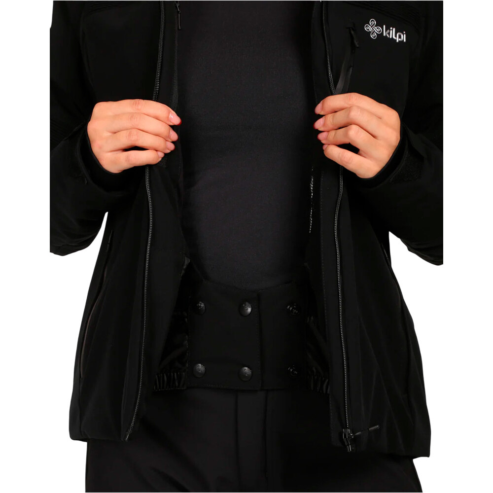 Kilpi chaqueta esquí mujer VALERA NEGRO 08