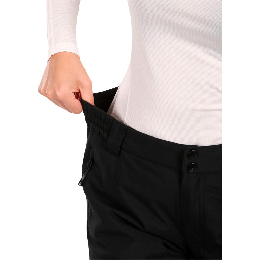 Kilpi pantalones esquí mujer GABONE-W NEGRO vista detalle