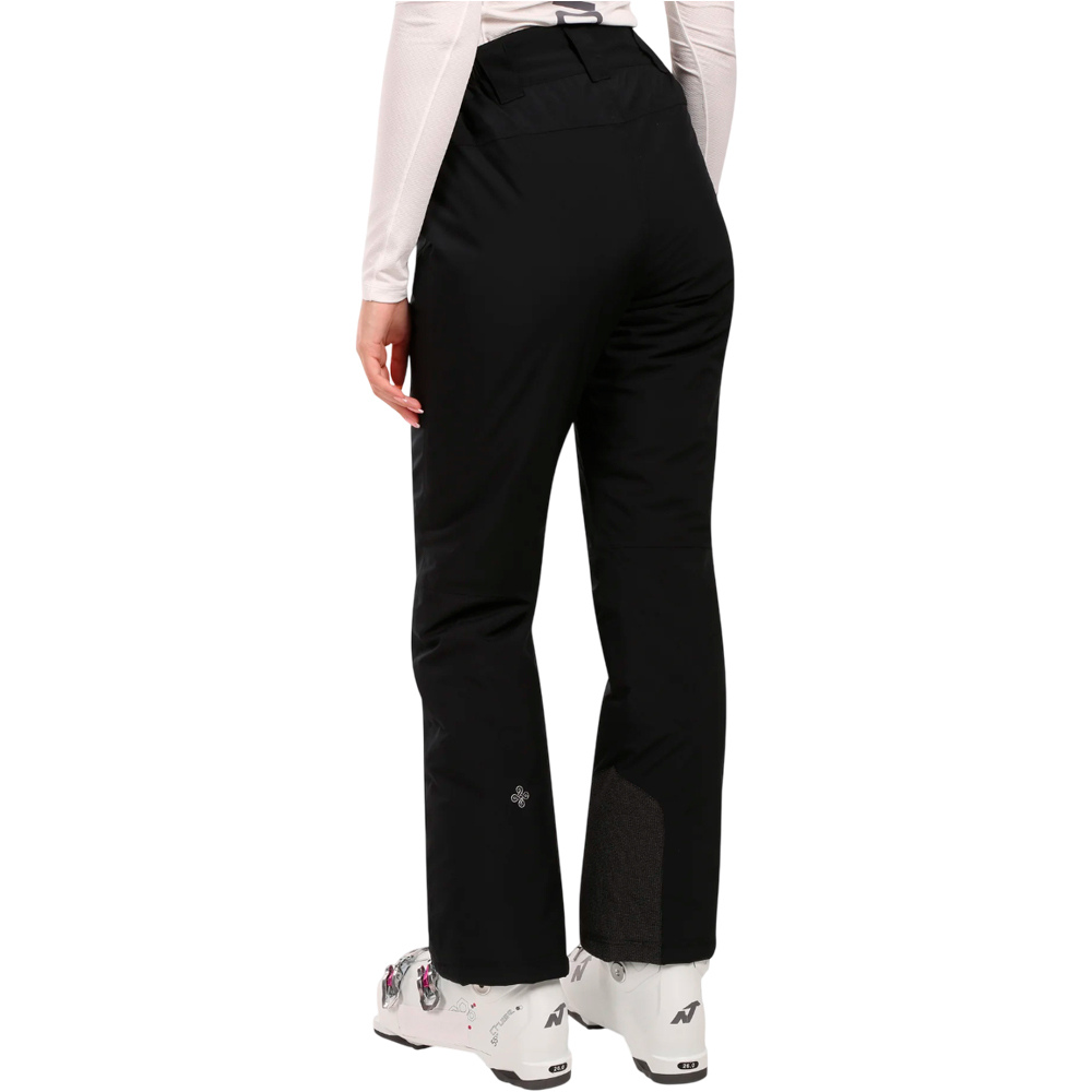 Kilpi pantalones esquí mujer GABONE-W NEGRO vista trasera