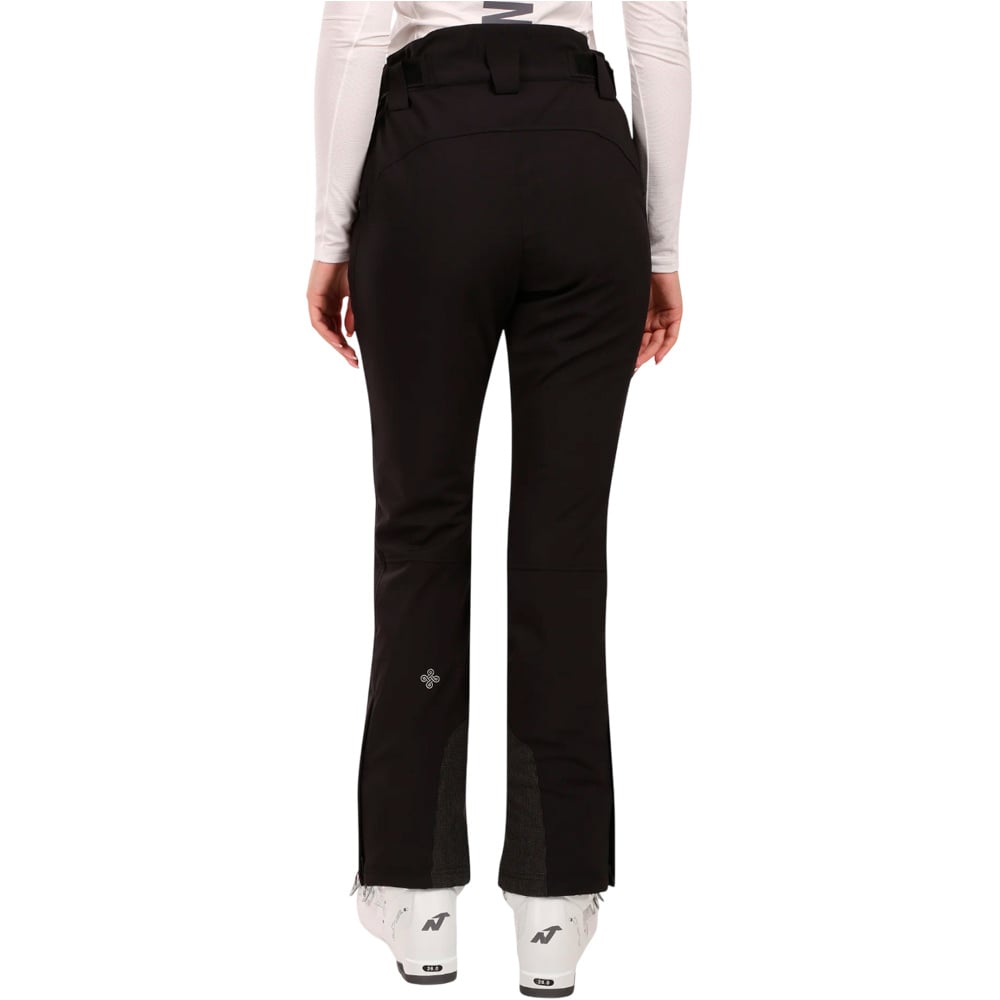 Kilpi pantalones esquí mujer RHEA NEGRO vista trasera
