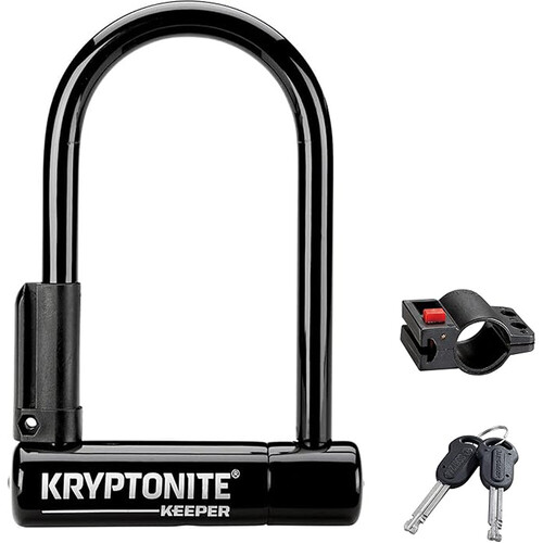 Kriptonics candado bicicleta Antirrobo U Keeper Mini-6 