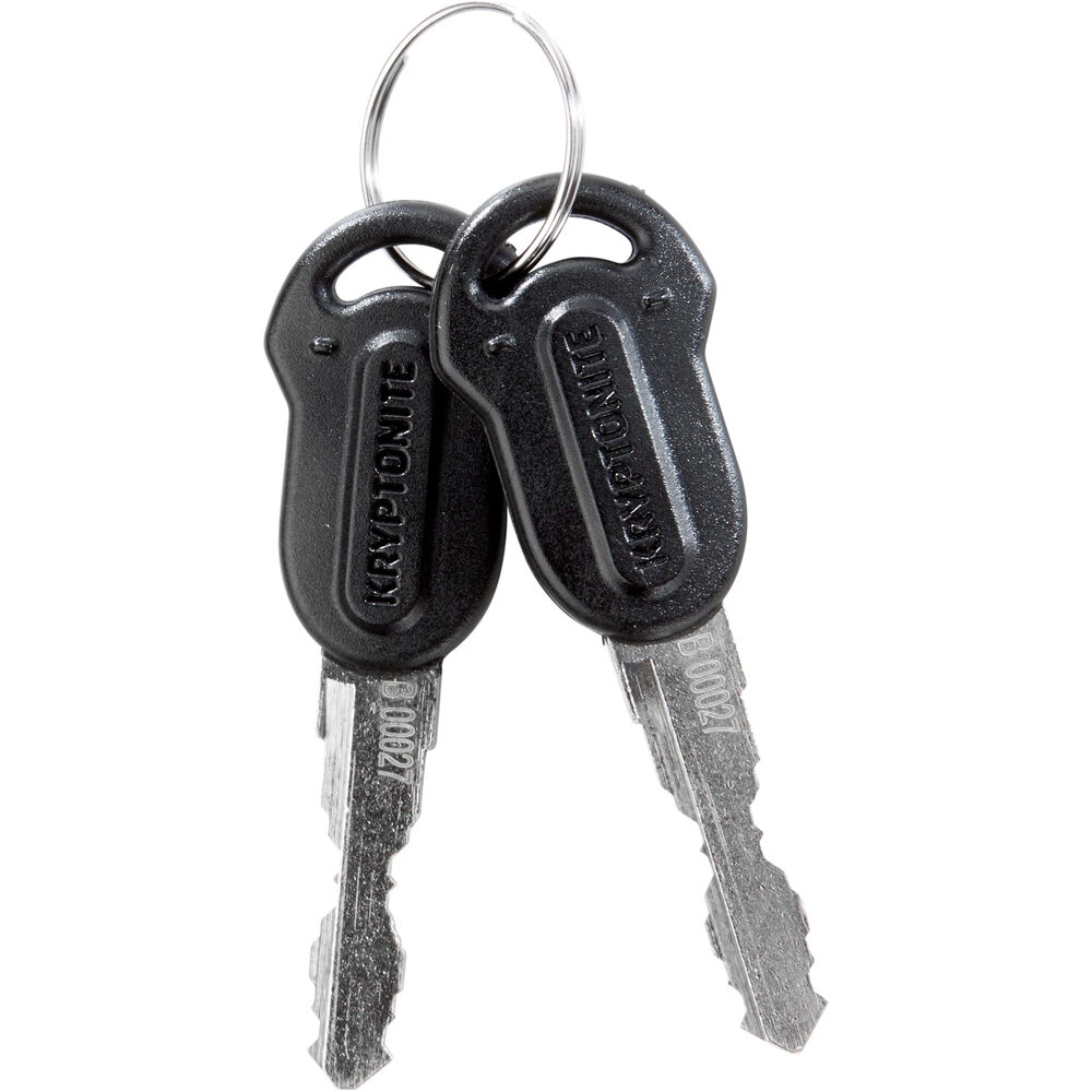 Kriptonics candado bicicleta Key Cable Flex 121812mmx180cm + Soporte  02