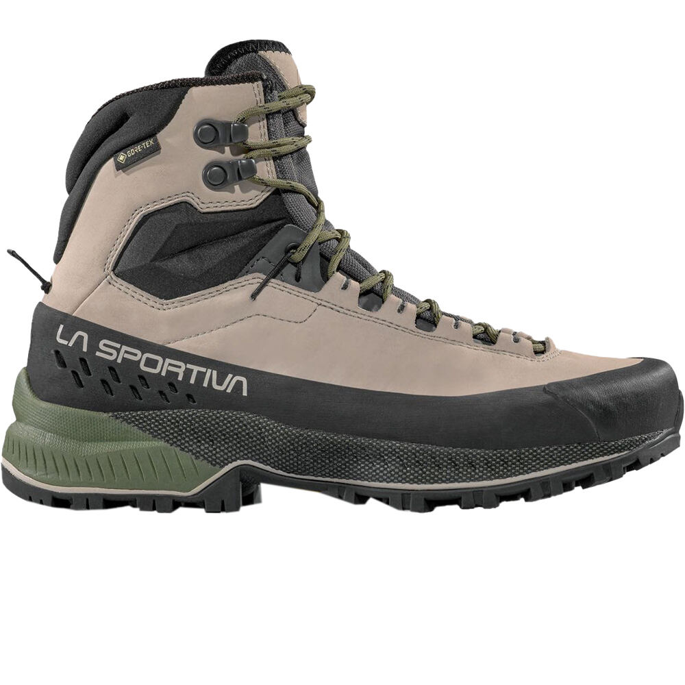 La Sportiva bota montaña cuero mujer TX5 Evo Mid Woman GTX MARRON lateral exterior