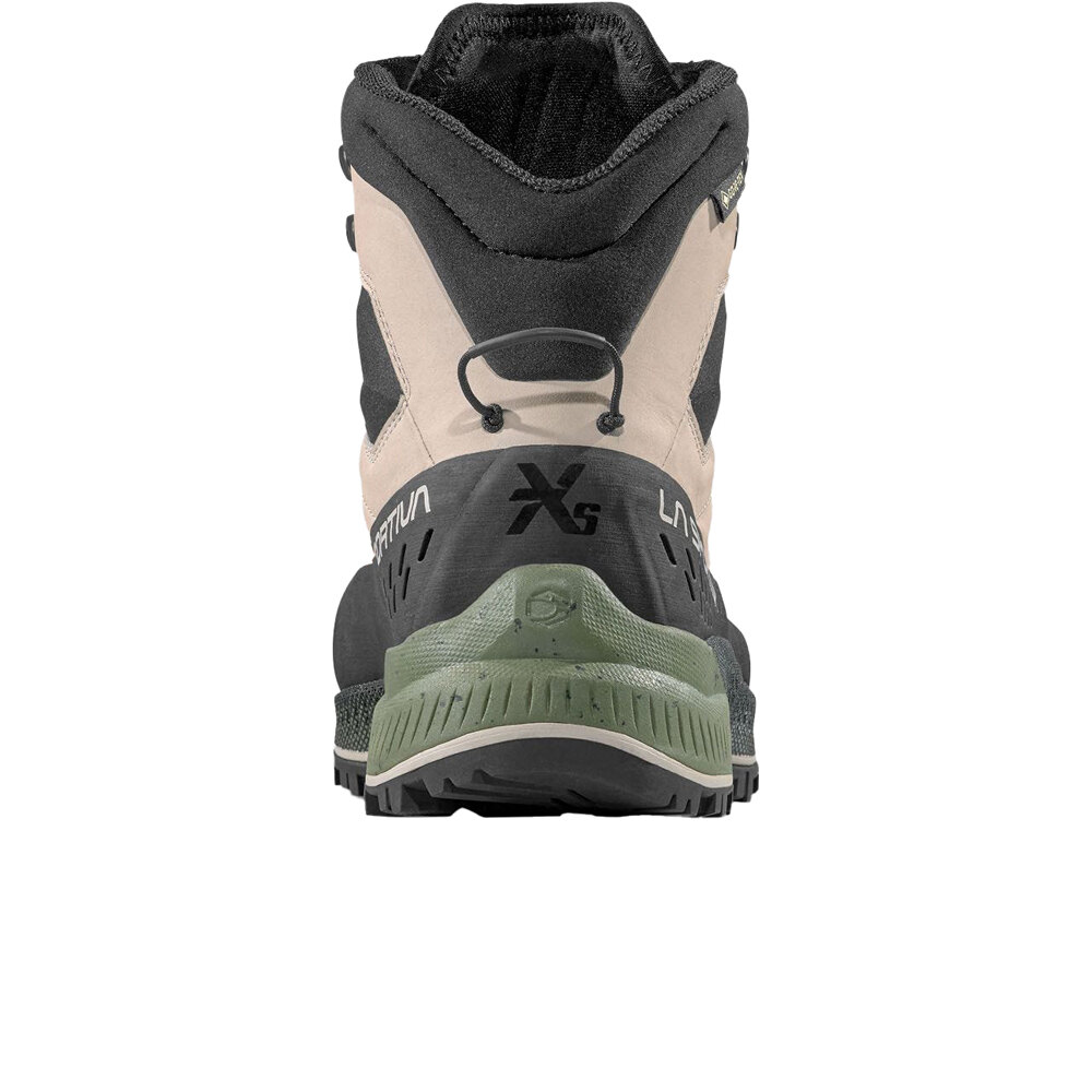 La Sportiva bota montaña cuero mujer TX5 Evo Mid Woman GTX MARRON vista trasera