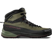 La Sportiva bota trekking hombre TX4 Evo Mid GTX VERDE lateral exterior