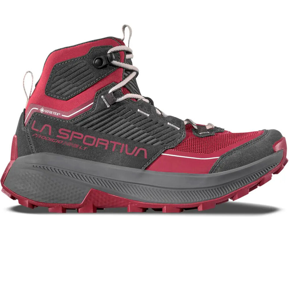 La Sportiva bota trekking mujer Prodigio Hike LT Woman GTX NEGRO lateral exterior