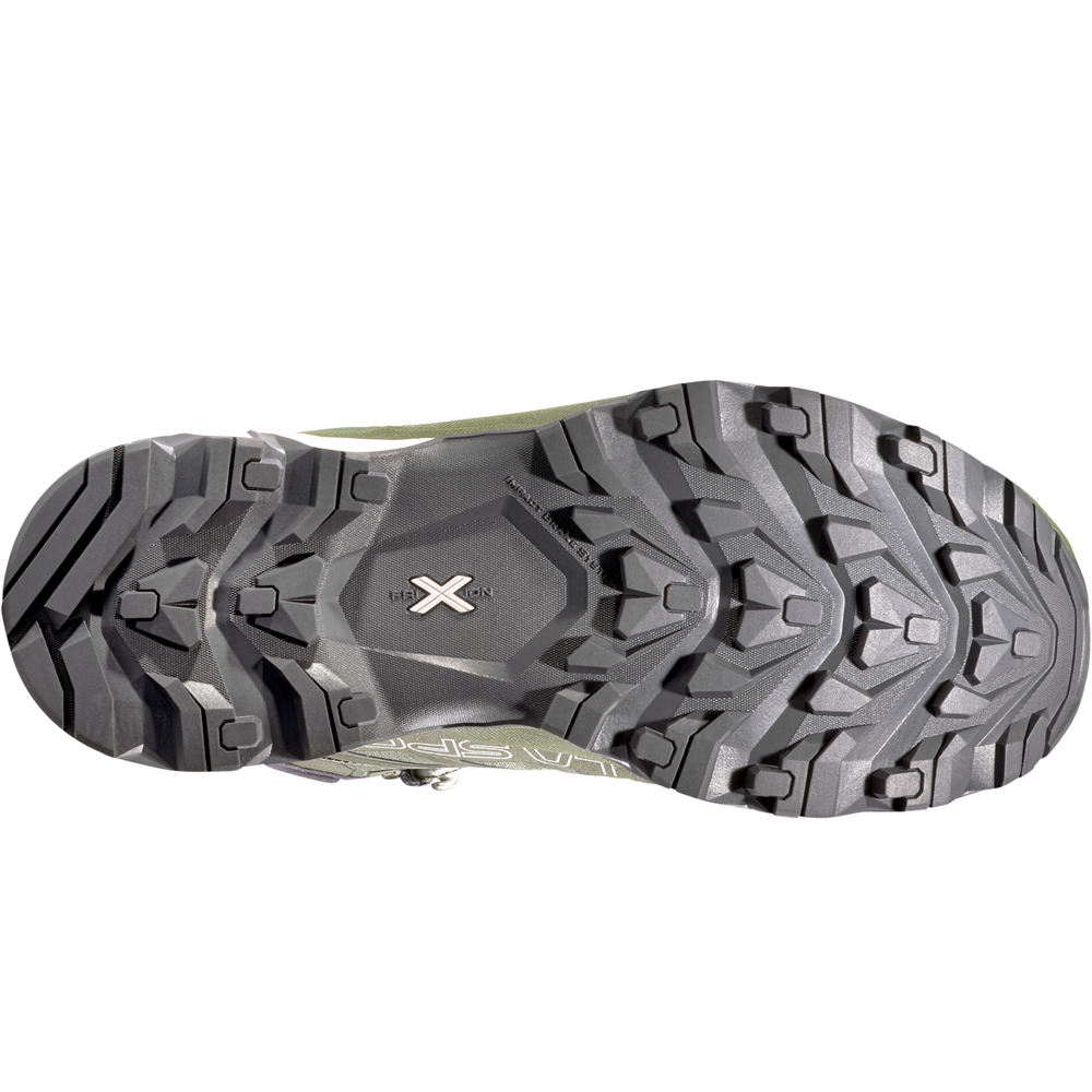 La Sportiva bota trekking mujer ULTRA RAPTOR 3 MID GORE-TEX VERDE lateral interior