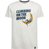 La Sportiva camiseta montaña manga corta hombre MOON ROCK GRIS vista frontal