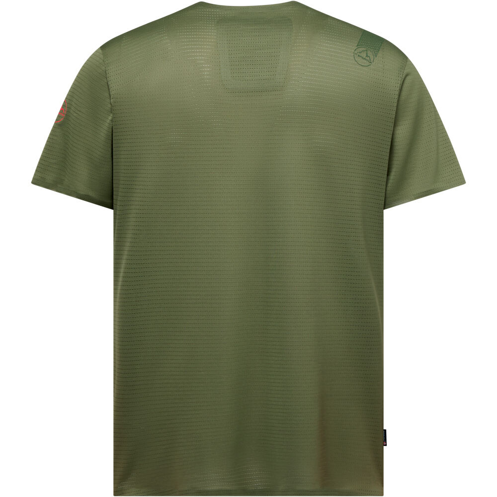 La Sportiva camiseta técnica manga corta hombre PURE ROJO 04